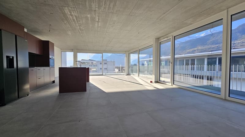 Meraviglioso attico di 4,5 locali con grande balcone (4)