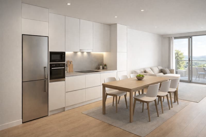 Appartement 2,5 Zimmer in neuer Promotion gegenüber dem Golf von Sierre (2)