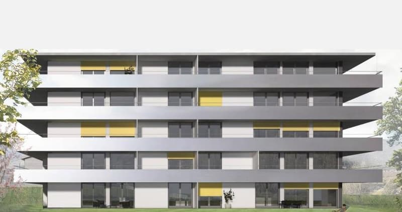 Appartement 2,5 Zimmer in neuer Promotion gegenüber dem Golf von Sierre (11)