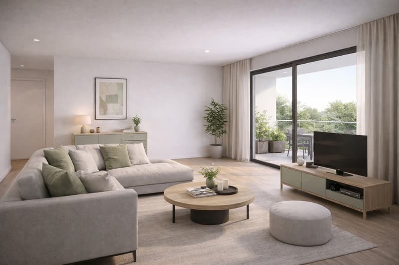 Appartement 3,5p dans nouvelle promotion en face du Golf de Sierre (2)