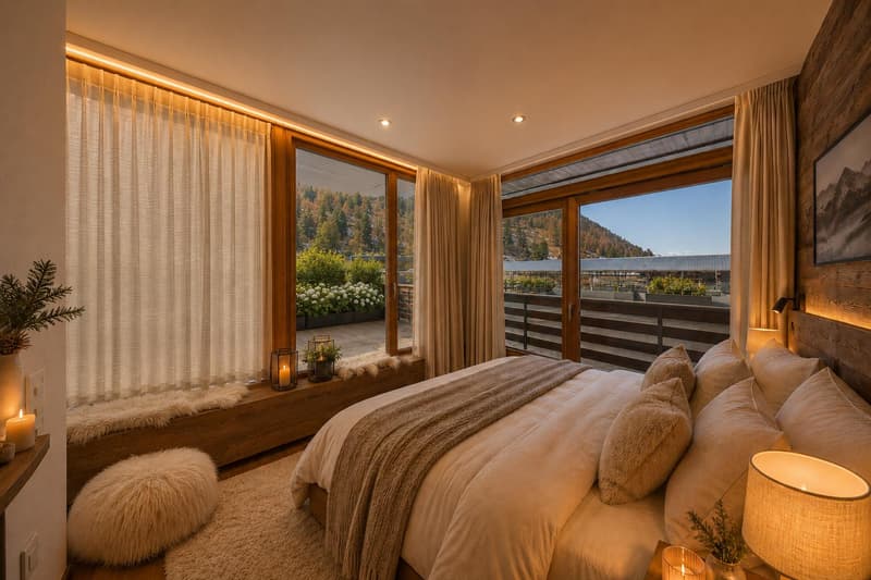 Magnifique appartement rénové avec grandes terrasses ski IN/OUT (5)