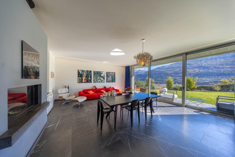 Splendida villa di architetto con vista mozzafiato (6)