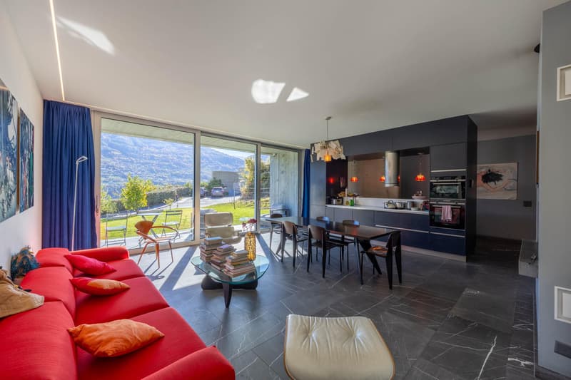 Splendida villa di architetto con vista mozzafiato (5)