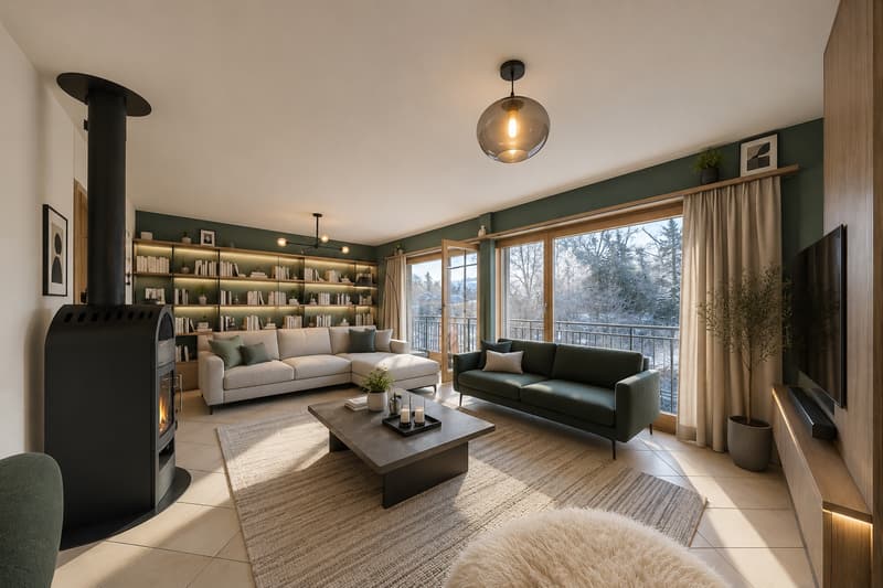 Superbe maison familiale avec véranda chauffée et vue dégagée (1)