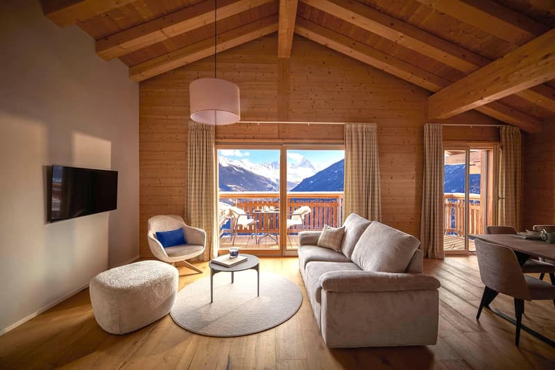 Attic with panoramic view in hotel residence (1)