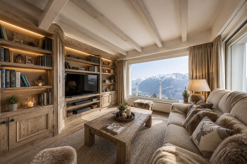 Attique d'exception avec vue époustouflante sur les Alpes (7)