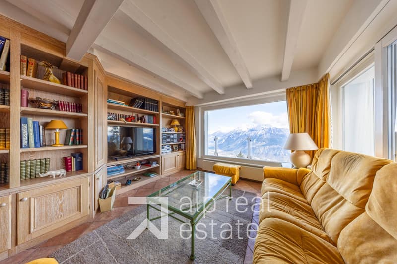 Exceptional attic with breathtaking views of the Alps (5)