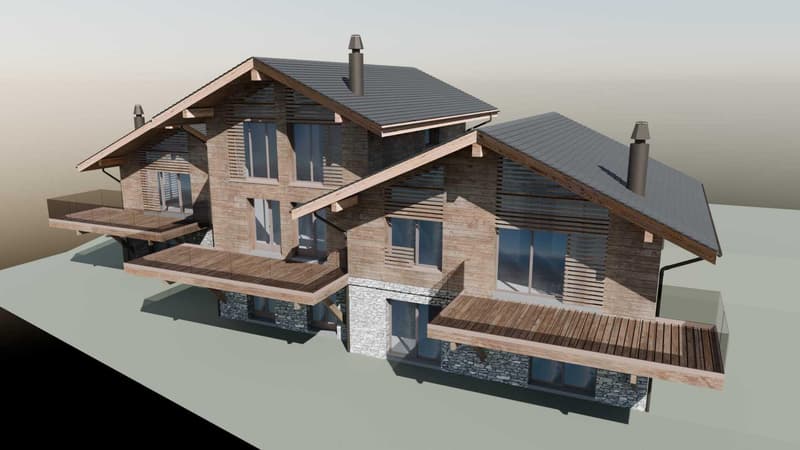 Magnifique Chalet auf dem Grundstück in der Hauptresidenz (6)