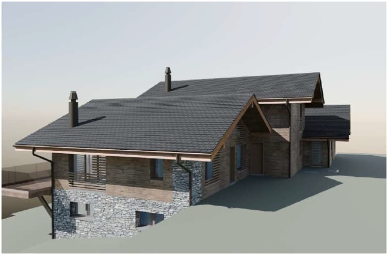 Magnifique Chalet auf dem Grundstück in der Hauptresidenz (9)