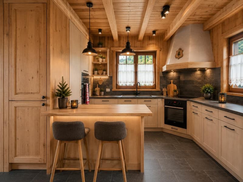 Magnifique chalet en madrier au calme - situation exceptionnelle (4)