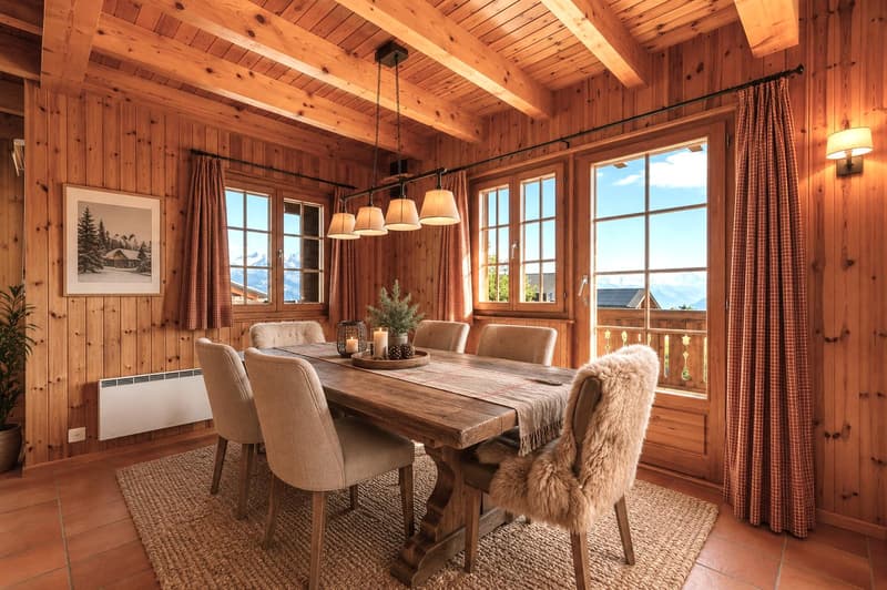 Magnifique chalet en madrier au calme - situation exceptionnelle (3)