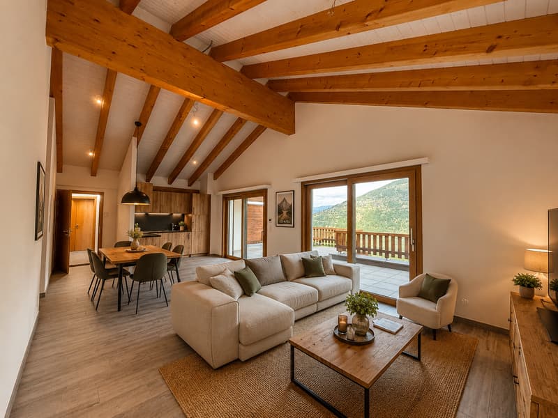 Magnificent attic with breathtaking view (3)