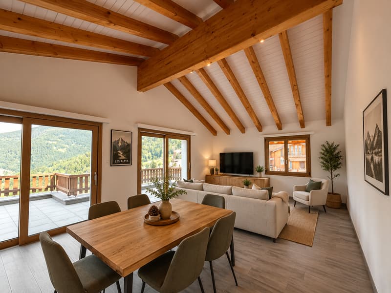 Magnificent attic with breathtaking view (4)