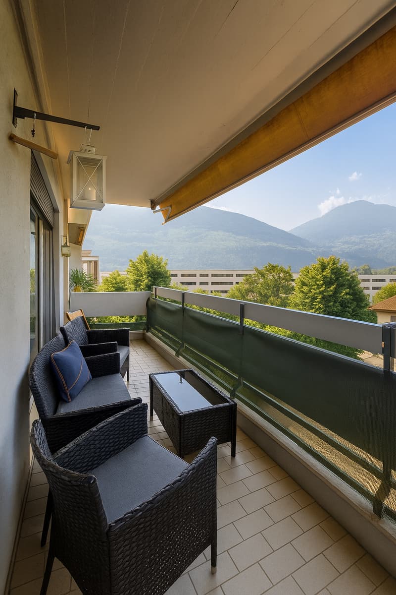 Bell'appartamento di 3.5 locali con balcone (7)