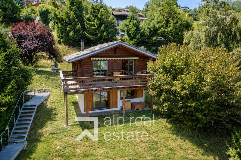 Magnificent renoviertes Chalet mit atemberaubendem Blick (12)