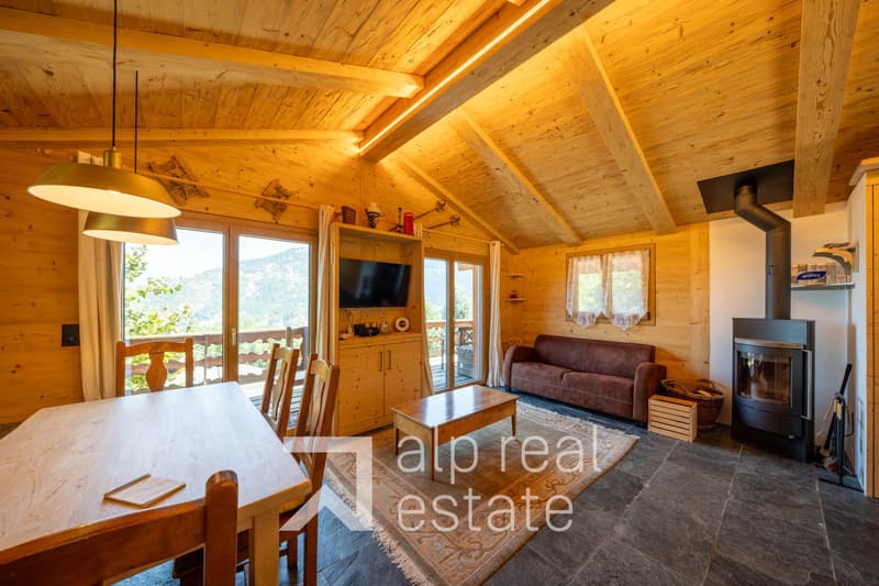 Magnificent renoviertes Chalet mit atemberaubendem Blick (5)