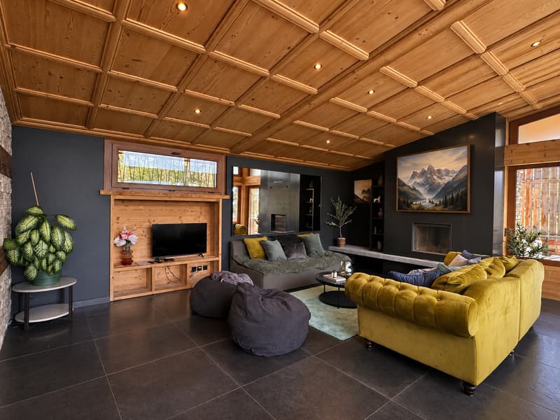 Chalet d'exception avec piscine privée (4)