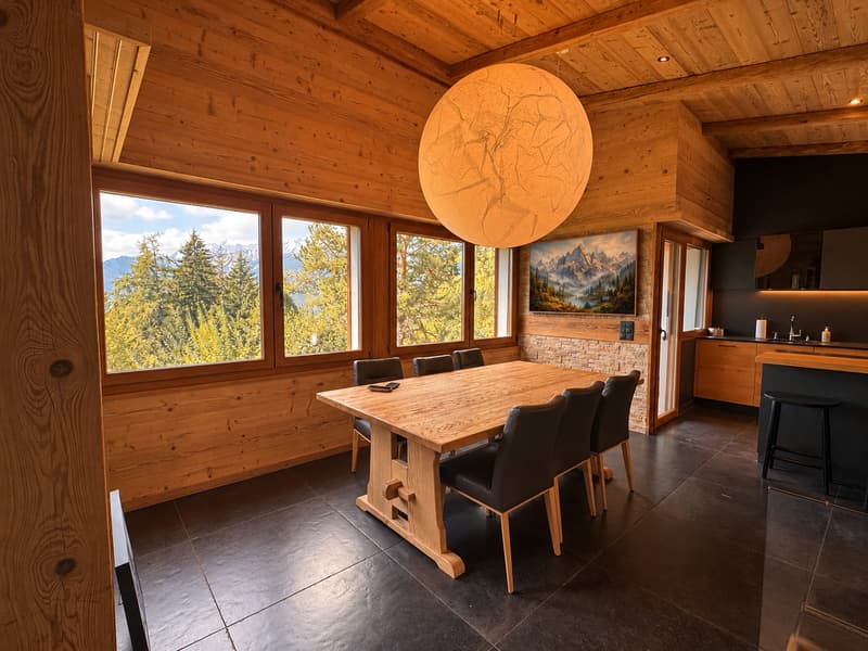 Chalet d'exception avec piscine privée (5)