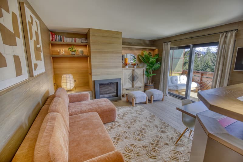 2,5 pièces de standing avec cheminée - 62 m² rénové et grand balcon! (3)