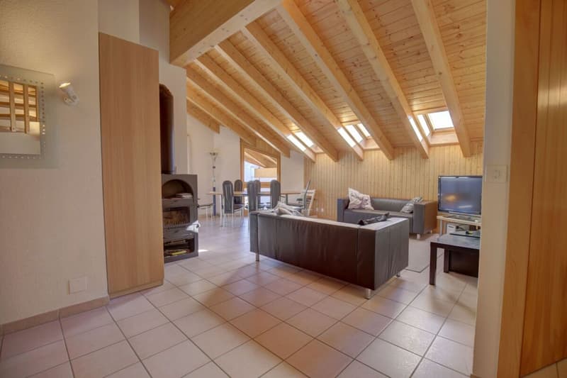 Lumineux duplex au centre de Nendaz-Station ! (10)