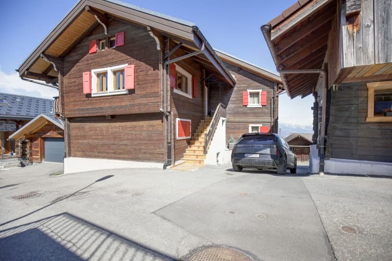 Au vieux village de Nendaz, maison jumelée avec un grand cachet ! (25)