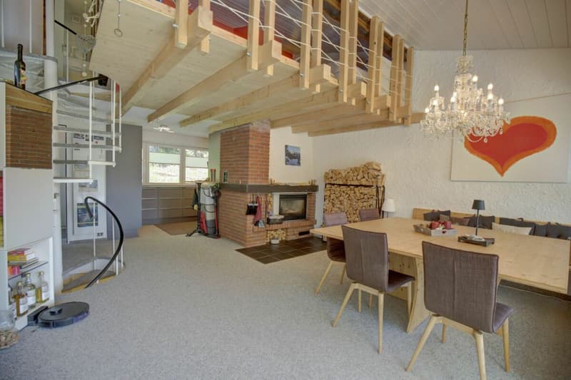 Magnifique chalet mitoyen rénové à Champex-Lac ! (4)