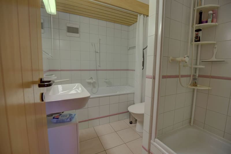Helles Doppelhauswohnung im Zentrum von Nendaz-Station! (12)