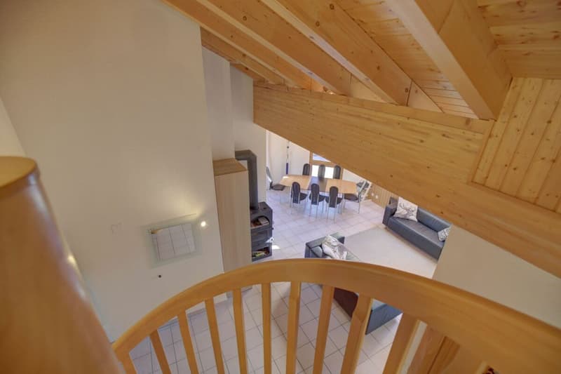 Helles Doppelhauswohnung im Zentrum von Nendaz-Station! (3)