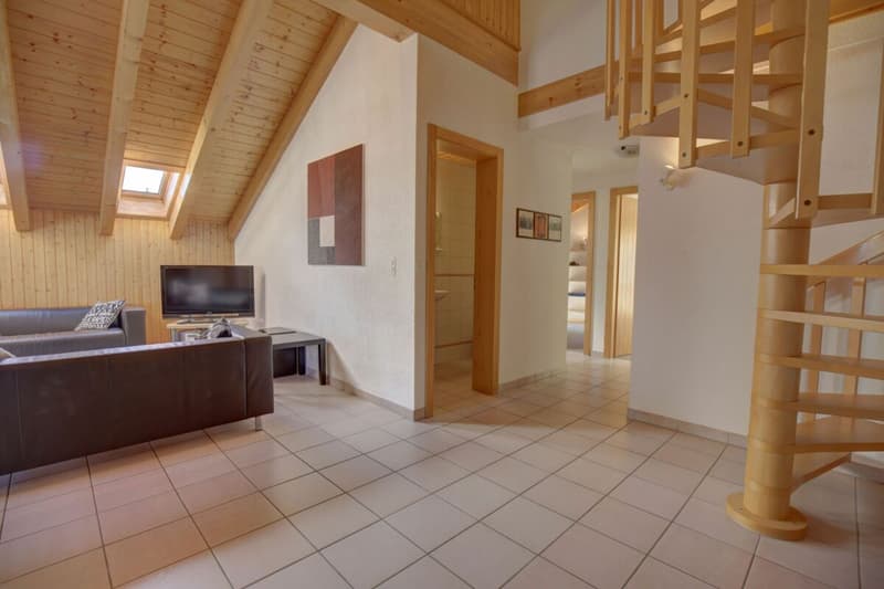 Helles Doppelhauswohnung im Zentrum von Nendaz-Station! (4)