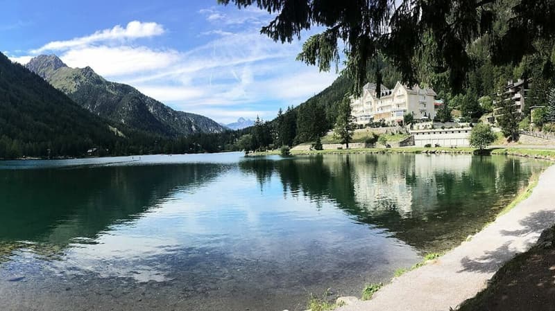 Beautiful renovated semi-detached chalet in Champex-Lac! (46)