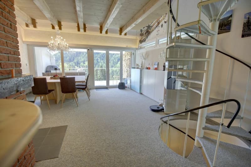 Beautiful renovated semi-detached chalet in Champex-Lac! (2)