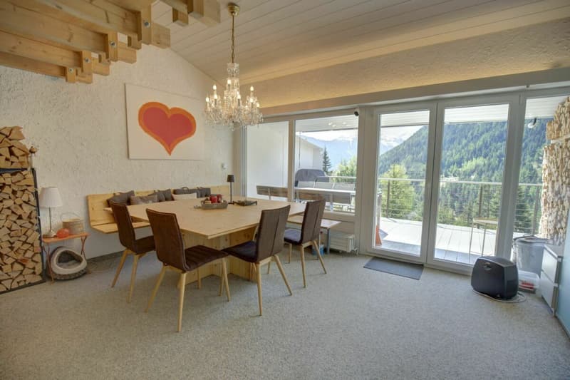 Beautiful renovated semi-detached chalet in Champex-Lac! (1)