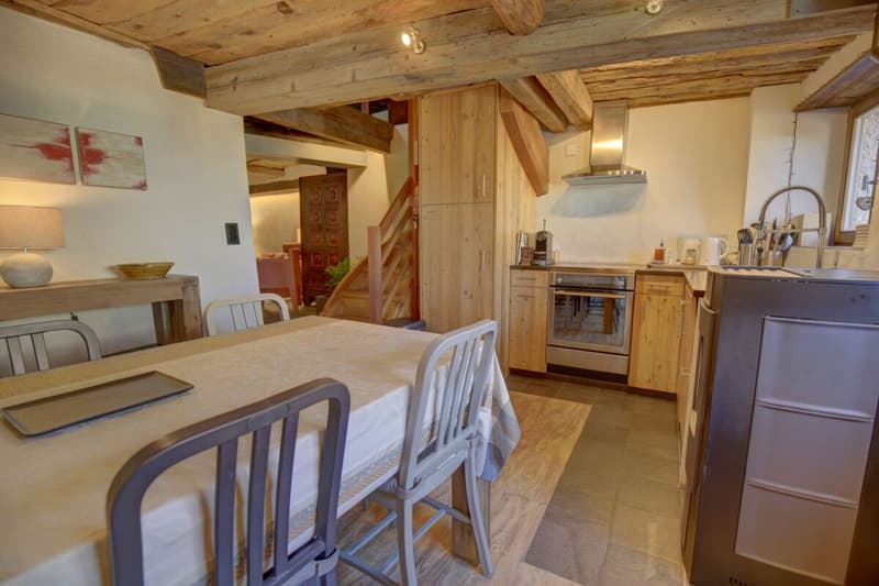 Zum alten Dorf Nendaz, Reihenhaus mit großem Charme! (14)