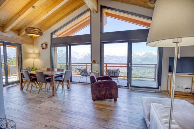 Wunderschönes Chalet am Ufer des Bisses in Nendaz ! (2)