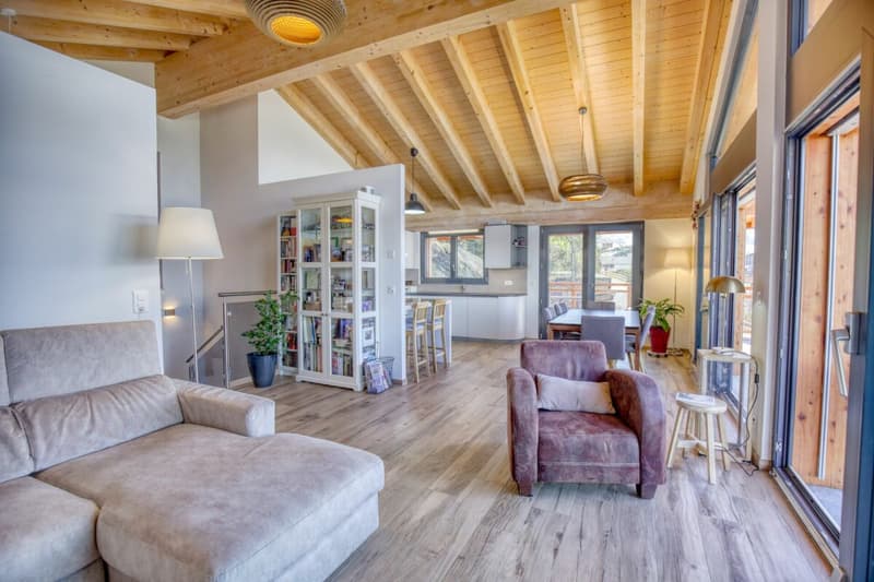 Wunderschönes Chalet am Ufer des Bisses in Nendaz ! (1)