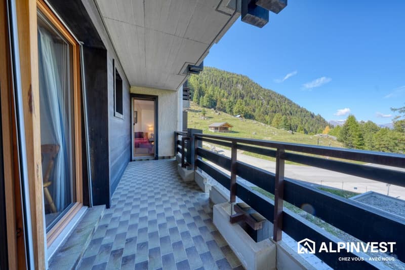 Appartement 3,5 pièces avec balcon traversant - Les Dents-Rousses, Siviez (13)