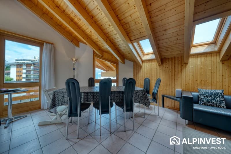 Lumineux duplex au centre de Nendaz-Station ! (4)