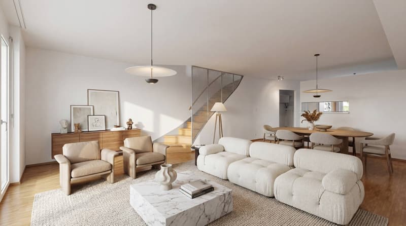 SPACIOUS 5.5 ROOM TRIPLEX IN CHAVORNAY (1)