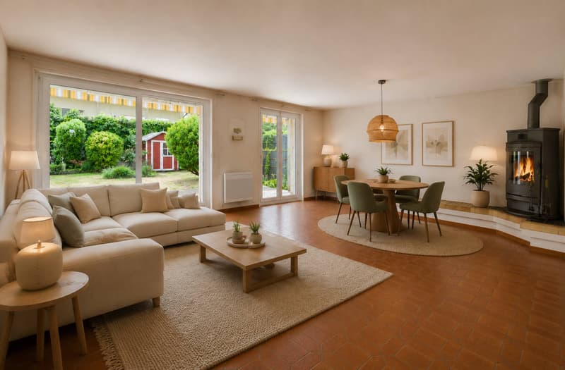 CHARMANTE VILLA FAMILIALE AVEC JARDIN DANS UN QUARTIER RÉSIDENTIEL (2)