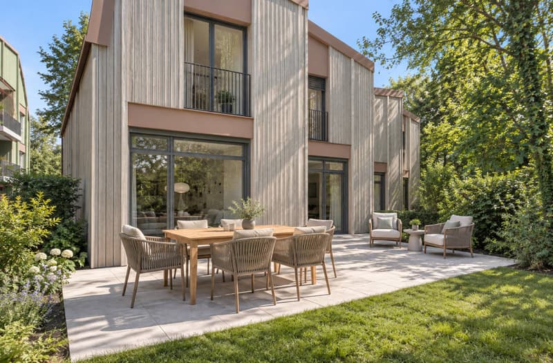 Le Logis - Villa "B" - Villa mitoyenne neuve de 6.5 pièces (9)