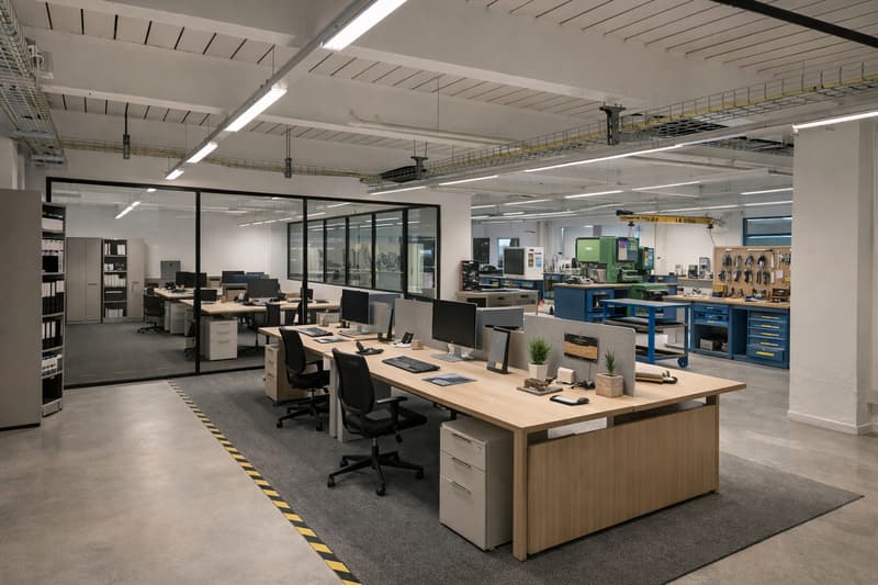 Modular offices in the heart of the future ECOTOPE district (4)