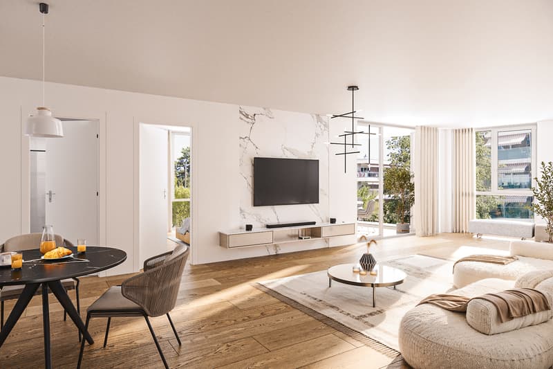 Wohnung mit 3.5 Zimmern - G-One, Le Mont-sur-Lausanne (1)