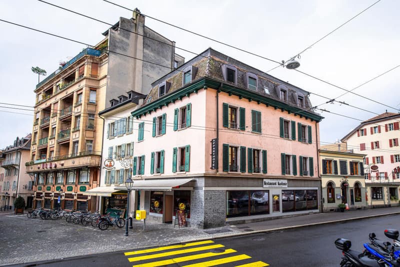 Spacious 2-room apartment in the heart of Vevey (1)