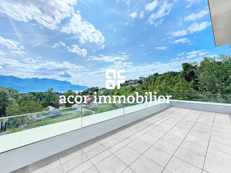 Brent - Attic apartment in duplex with 5½ rooms and breathtaking view (4)