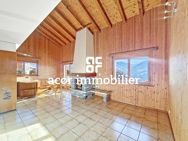 Casa bifamiliare affascinante a Savièse! (1)
