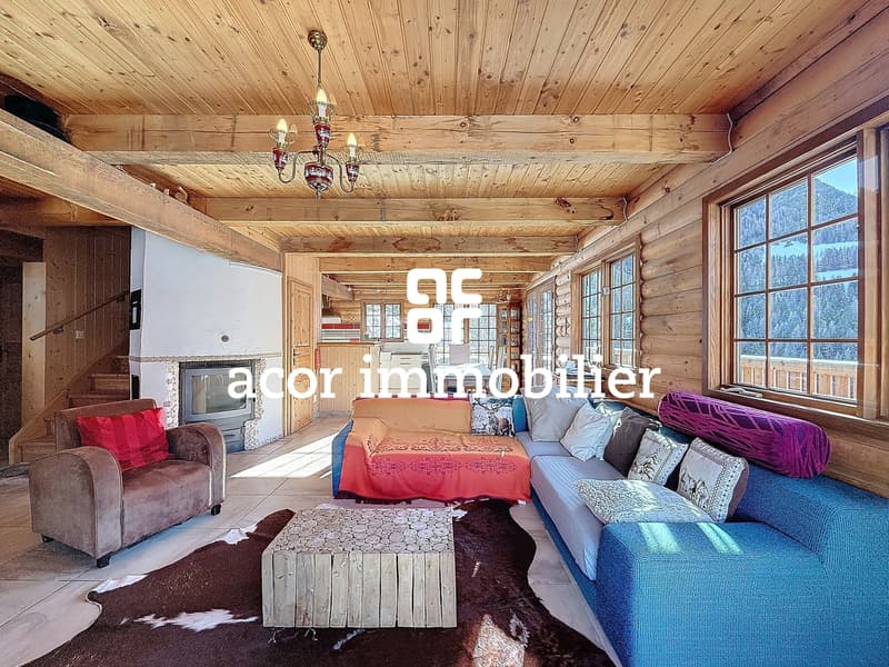 Canadian Chalet in Val d'Anniviers - In the heart of the ski resorts (1)