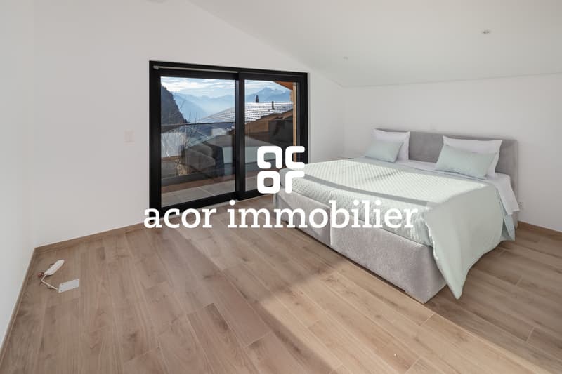 5.5 room chalet of high standard in Lens - exceptional view (7)