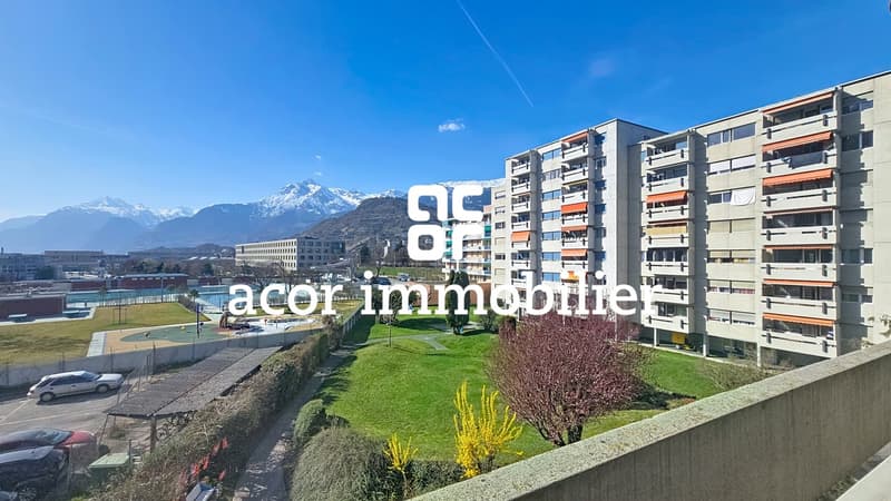 Sion center - 4½-room apartment just a few steps from the train station (4)