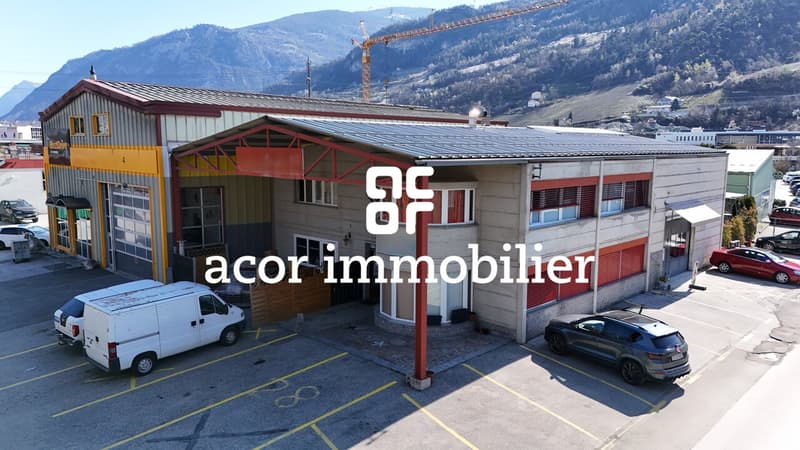 Industriehalle mit Gewerbeflächen in Sion! (2)