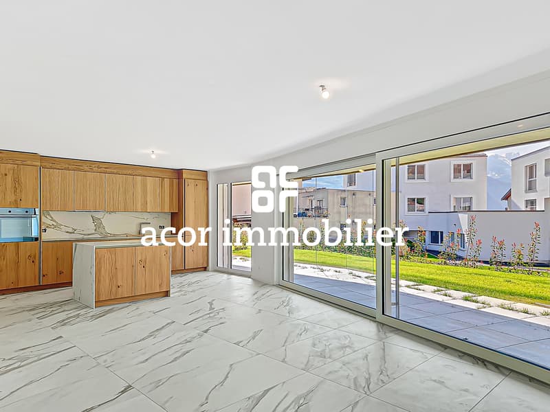 Magnificent 4.5 rooms new with terrace and garden in Vétroz! (1)